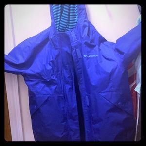 Columbia girls jacket blue